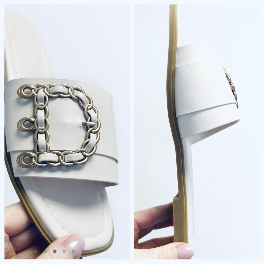 30 Deena Fabulous Chic Sliders Sandals - Picture 2 of 7